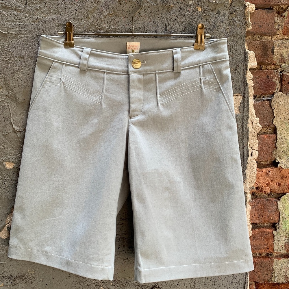 Lauren Moffatt Cotton Dress Shorts